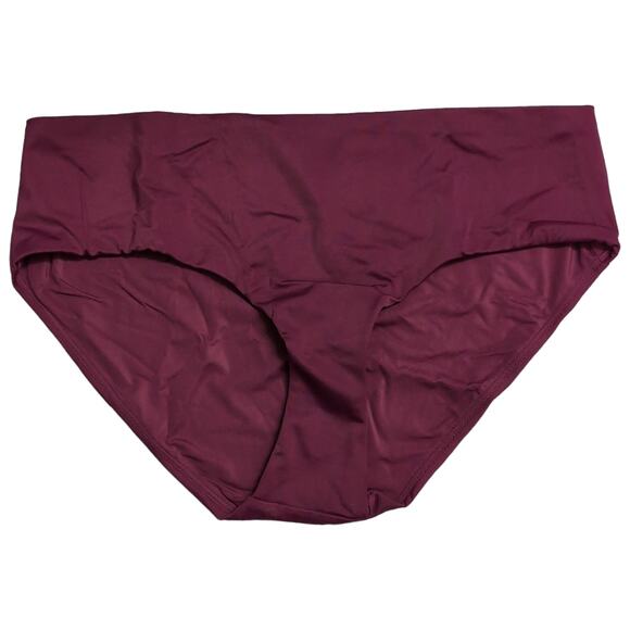 Andie The Hipster Bottom Plum Bikini Size M New - Picture 2 of 10